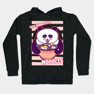 Panda Eating Noodle Ramen Lover Hoodie